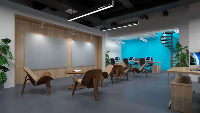 900平方教育行业办公室装修设计案例