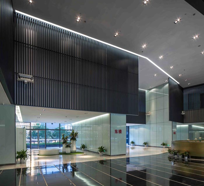 杭州新天地办公楼大厅设计方案