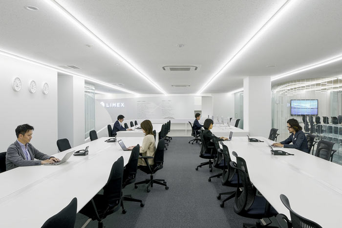 机械制造公司办公室开放办公区设计