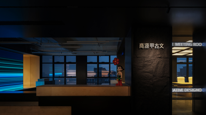 商源甲古文杭州总部前台空间
